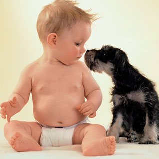 Ребенок и животные