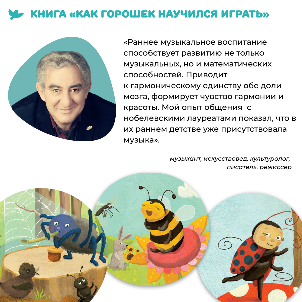 Умница® Музыка для малышей 3 книги для музыкального развития