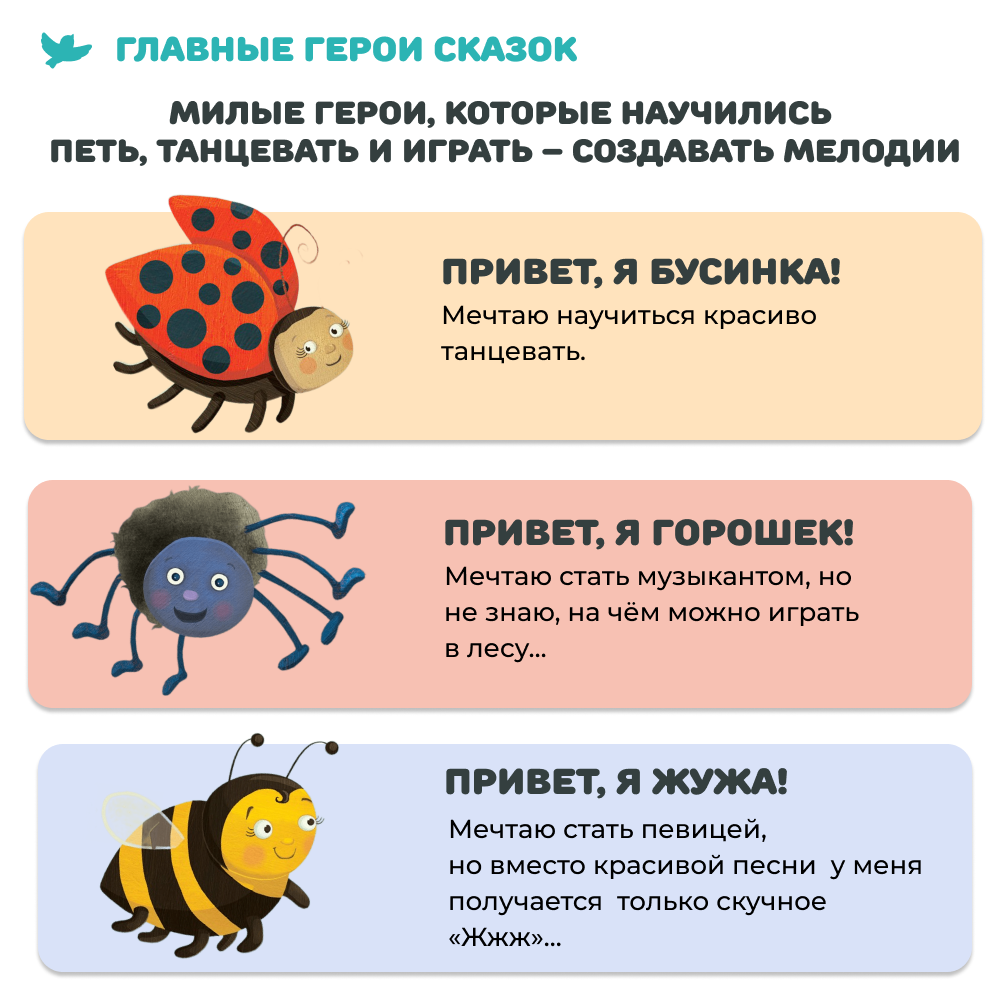 Умница® Музыка для малышей 3 книги для музыкального развития