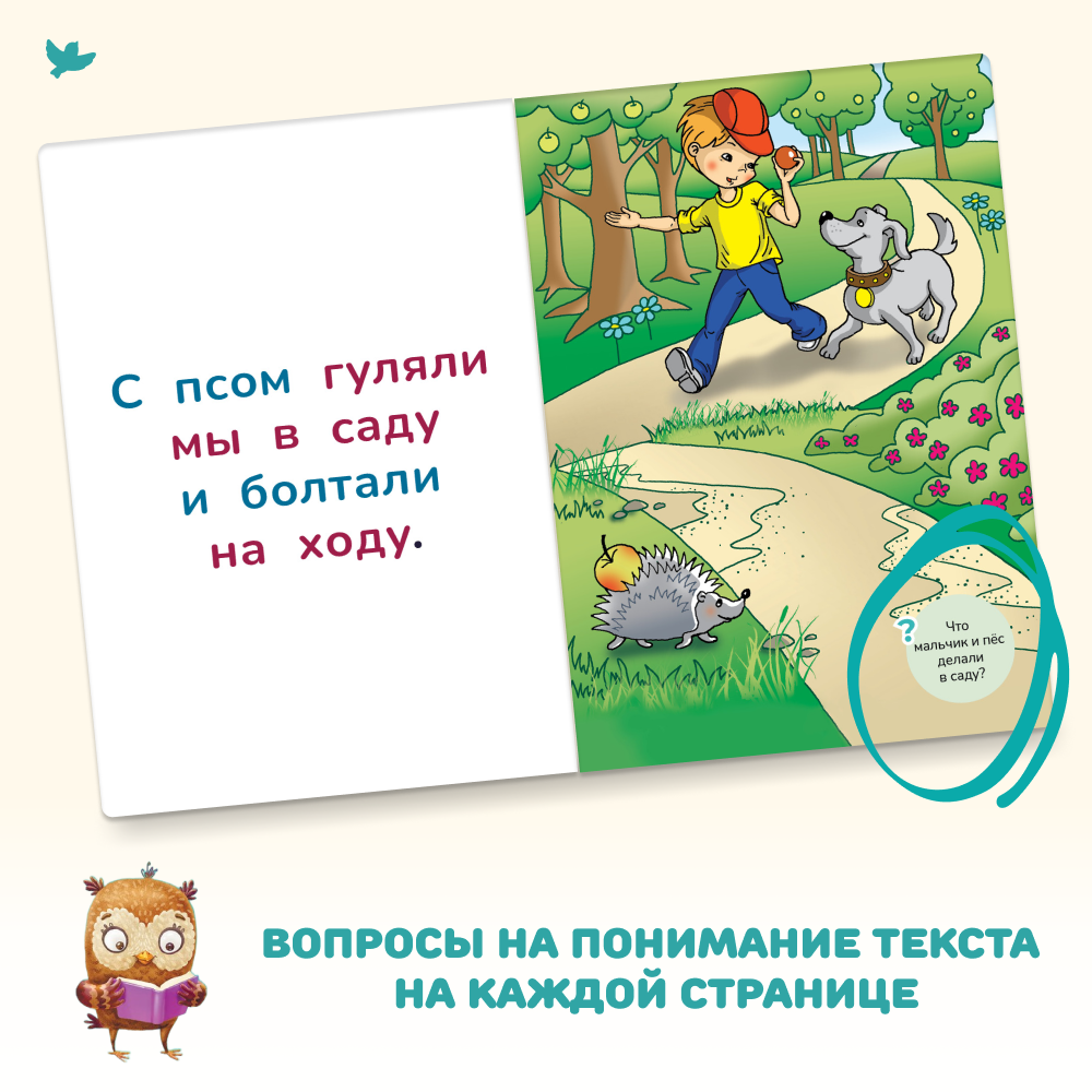 Купить Умница® Читаю легко®. 9 книг-караоке для первого чтения. Сова в ...