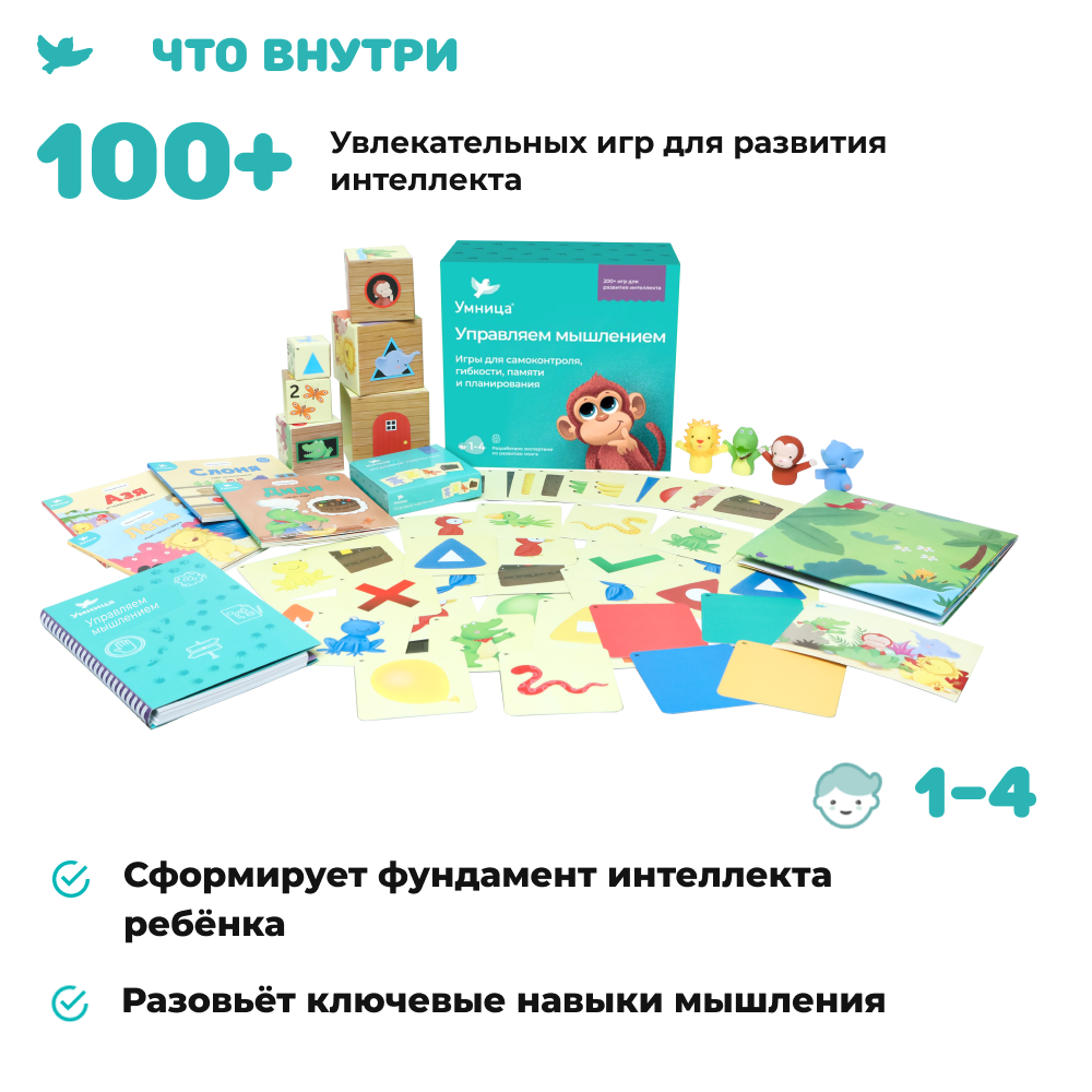 Умница® Управляем мышлением. Программа развития интеллекта