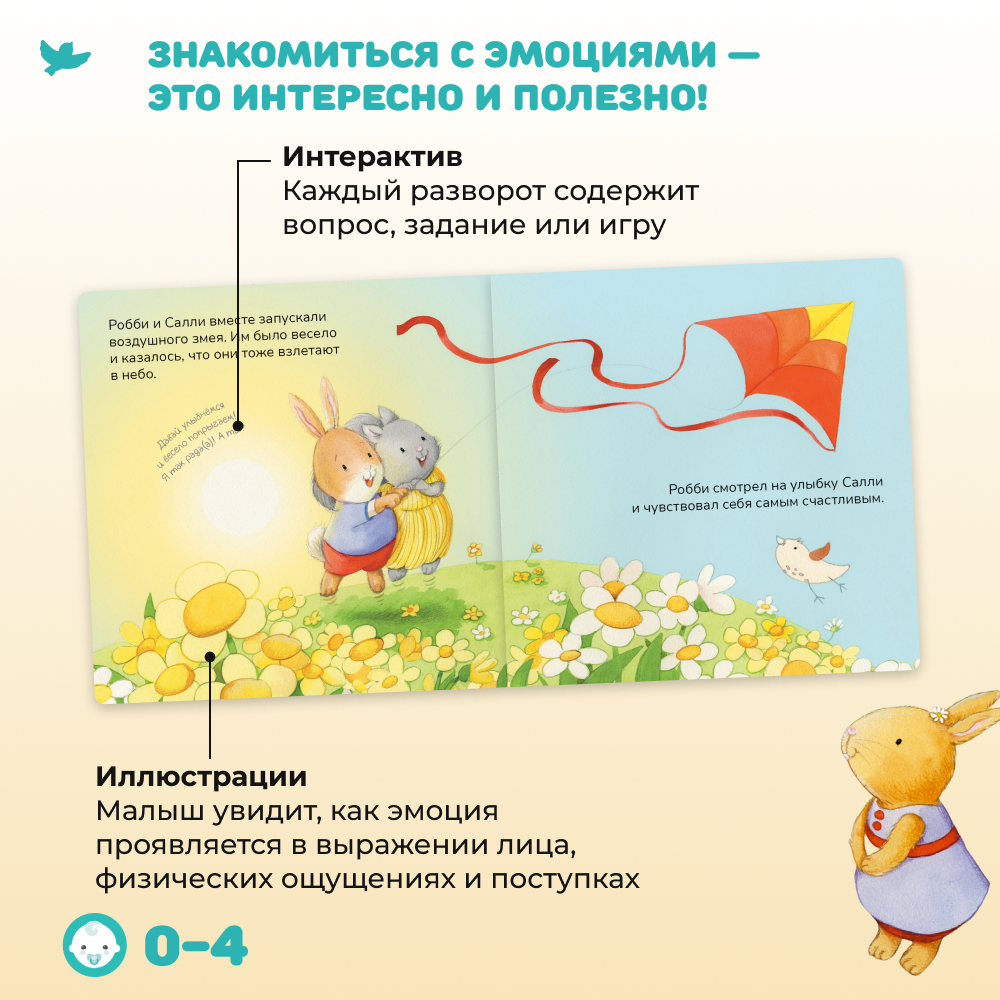 Умница®️ Набор из шести книг про эмоции для детей и советы для родителей